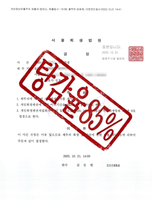 실제 결정문 사례 5